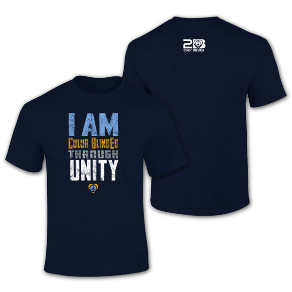 I Am Color BlindEd Through Unity T-Shirt